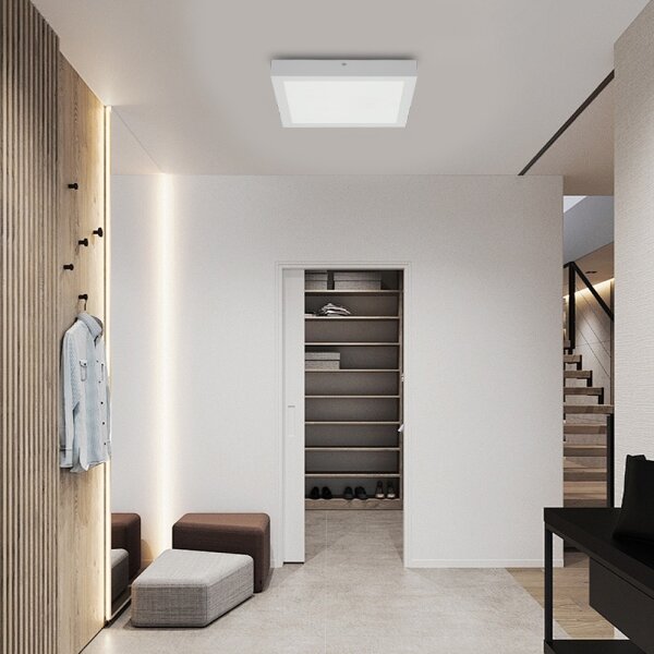 Brilagi - LED Koupelnové svítidlo FRAME LED/24W/230V 3000/4000/6000K IP44 bílá