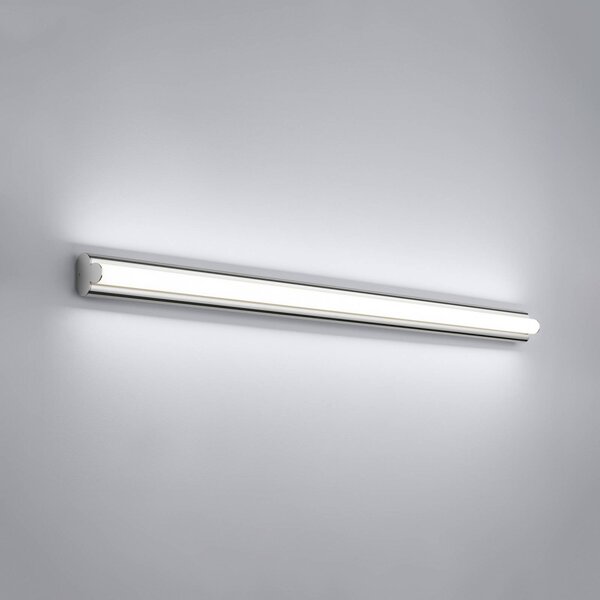 Helestra LED zrcadlové svítidlo LOOM 2, délka 120 cm, IP44,, Chrom / stříbro, Koupelna, kov