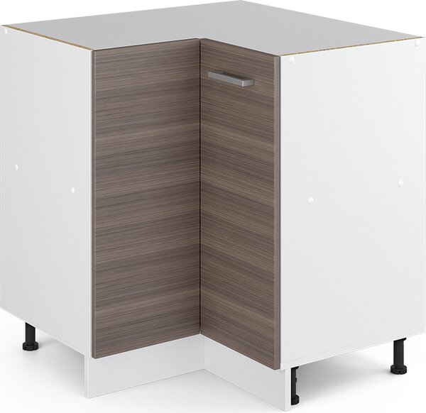 Rohová skříňka Vicco R-Line Ušlechtilá šedá 75.6 cm bez pracovní desky, Model 29730