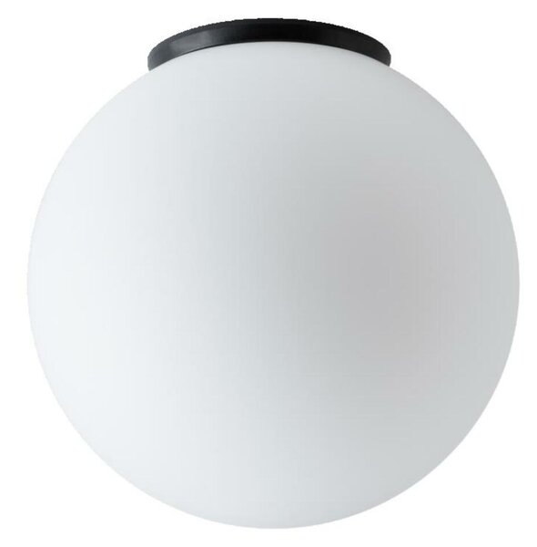 OSMONT STY58027 STYX 3 stropní/nástěnné skleněné svítidlo černá / bílá IP65 25W E27