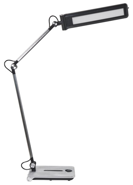 LED stolní lampa AQUILA se stmívačem Stříbrná