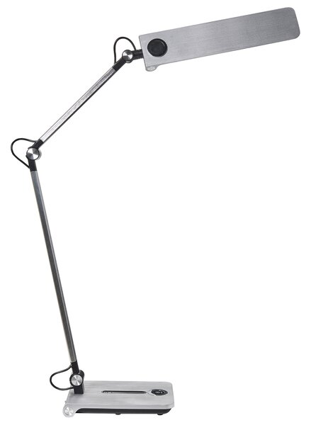 LED stolní lampa AQUILA se stmívačem Stříbrná