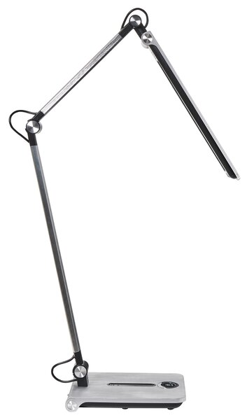 LED stolní lampa AQUILA se stmívačem Stříbrná