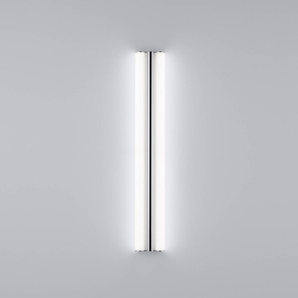 Helestra LED zrcadlové svítidlo LOOM, délka 60 cm, chrom, IP44, Chrom / stříbro, Koupelna, kov