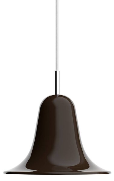 Verpan VERPAN závěsné světlo Pantop, hnědé, Ø 23 cm, kov, E14, stmívatelný, Hnědá / rez, Obývací pokoj / jídelna, kov, Design