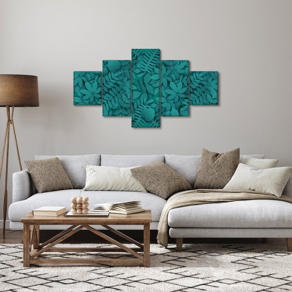 Obraz listů (125x70 cm)