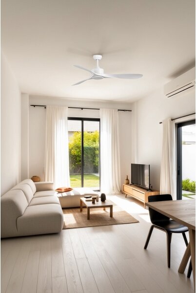 FARO 33750DC - Stropní ventilátor LUZON L bílá + dálkové ovládání