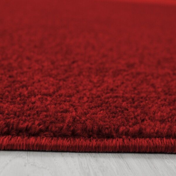 Vínový kulatý koberec ø 120 cm Ata – Ayyildiz Carpets