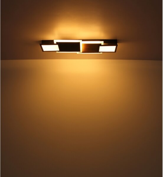 Globo 67279-30 - LED Stropní svítidlo CAROLINE LED/30W/230V béžová/černá