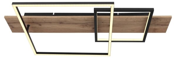 Globo 67289D1 - LED Stropní svítidlo VANNI LED/24W/230V hnědá/černá