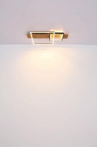 Globo 67289D1 - LED Stropní svítidlo VANNI LED/24W/230V hnědá/černá