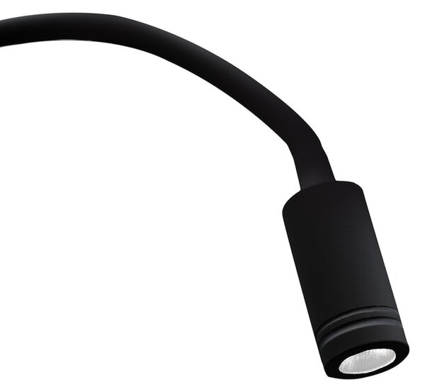 Nástěnné LED svítidlo Base, 1x LED 8+2w, 4000k, b, vypínač