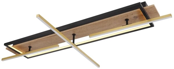 Globo 67296D2 - LED Stropní svítidlo BEATRIX LED/48W/230V hnědá