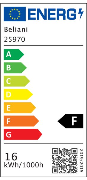 Stropní ventilátor se světlem DOLORES LED Žlutá
