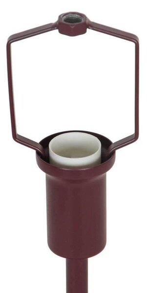 Nordlux Stolní lampa Ellen mini, vínová, výška 25 cm, kov, Červená, Obývací pokoj / jídelna, kov, Skandinávský