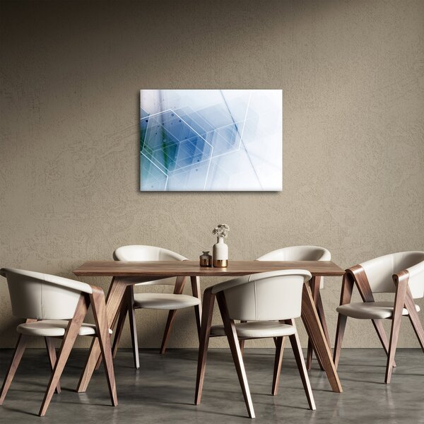 Obraz - Geometrické útvary (70x50 cm)