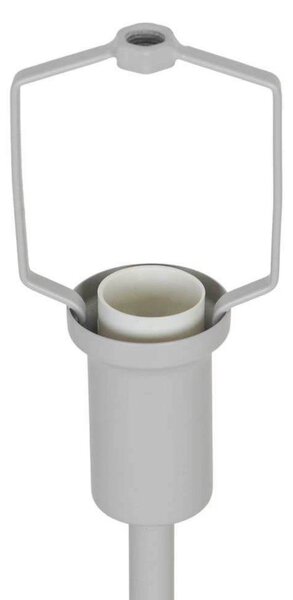 Nordlux Stolní lampa Ellen mini, šedá, výška 25 cm, kov, Hliník / šedá / zinek, Obývací pokoj / jídelna, kov, Skandinávský
