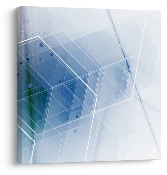 Obraz - Geometrické útvary (30x30 cm)