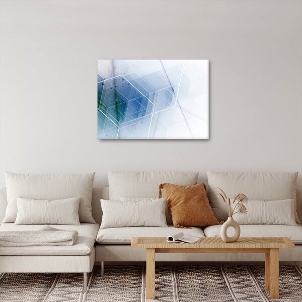 Obraz - Geometrické útvary (70x50 cm)