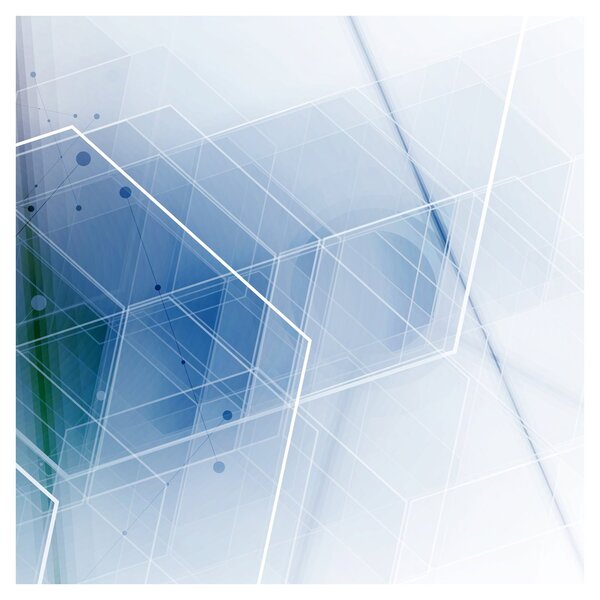 Obraz - Geometrické útvary (30x30 cm)