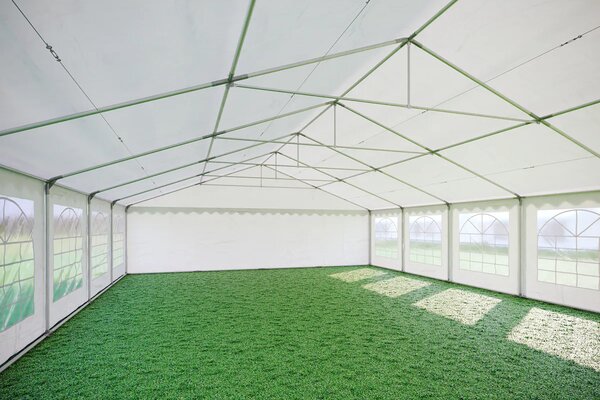 Párty stan 8x8 m PREMIUM - ohnivzdorný barva Bílá