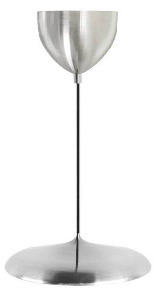 DFTP by Nordlux LED závěsné světlo Artist, Ø 25 cm, ocelová barva, nerezová ocel, stmívatelný, Hliník / šedá / zinek, Obývací pokoj / jídelna, Nerezová ocel, Skandinávský