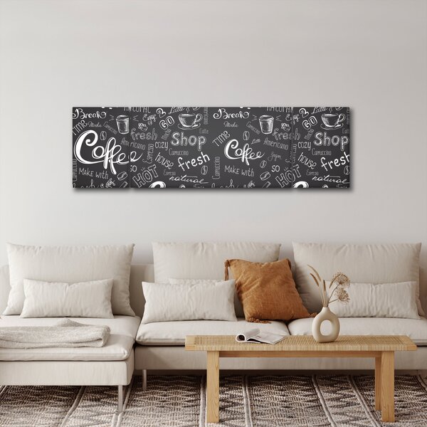 Obraz - Coffee (170x50 cm)