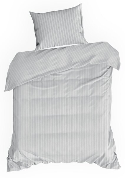 SATÉNOVÉ POVLEČENÍ VERA 200X220 CM, 2 KS 70X80 CM SVĚTLESIVÉ