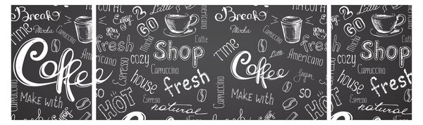 Obraz - Coffee (170x50 cm)