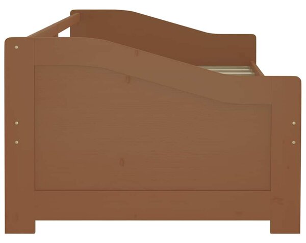 3místná válenda medově hnědá masivní borovice 90 x 200 cm 322166