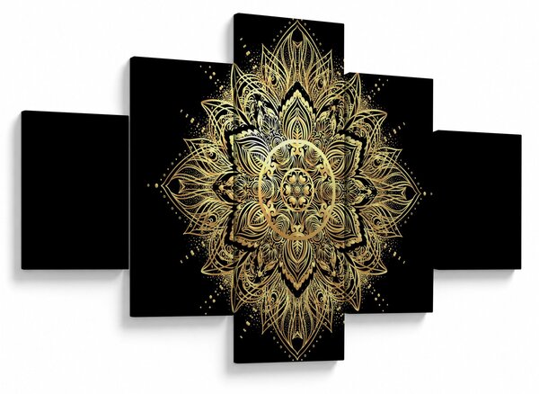 Obraz - Mandala bohatství (125x70 cm)
