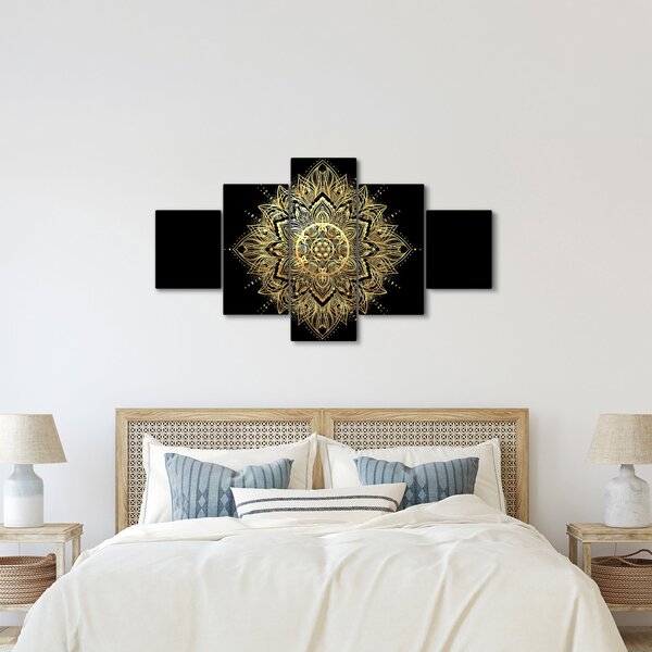 Obraz - Mandala bohatství (125x70 cm)