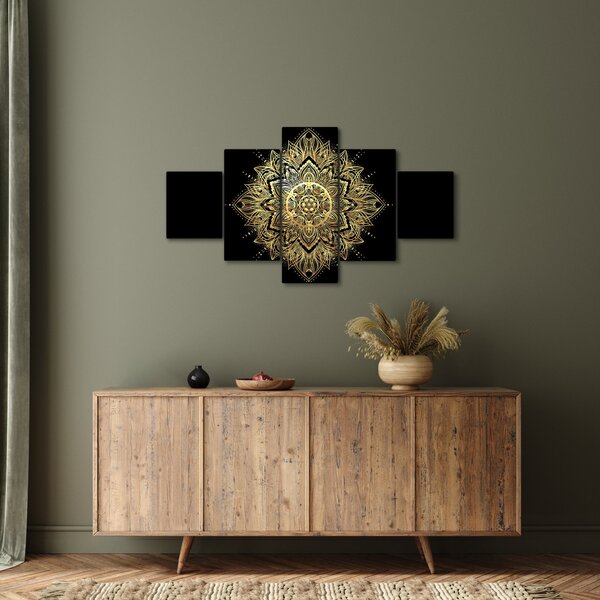 Obraz - Mandala bohatství (125x70 cm)