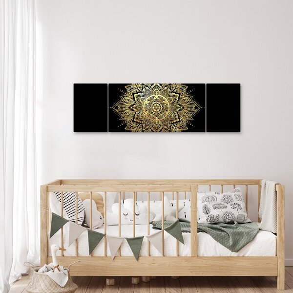 Obraz - Mandala bohatství (170x50 cm)