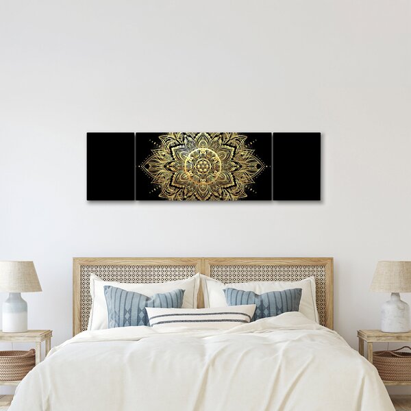 Obraz - Mandala bohatství (170x50 cm)