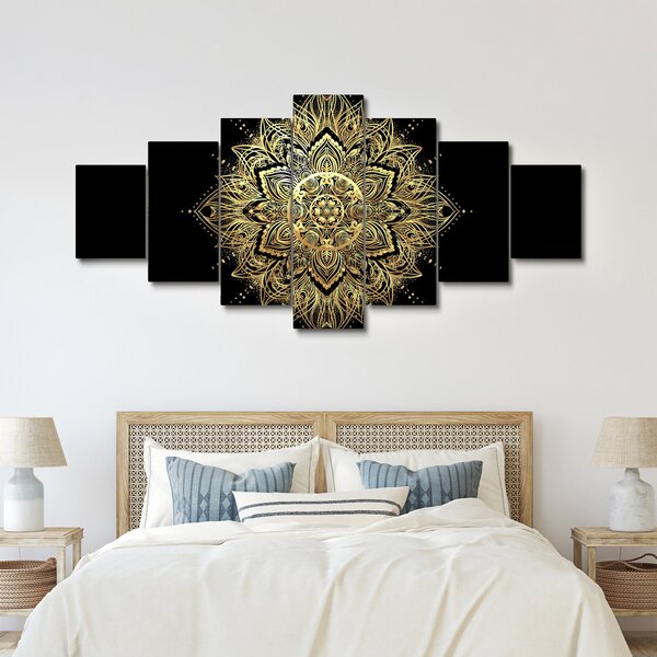 Obraz - Mandala bohatství (210x100 cm)