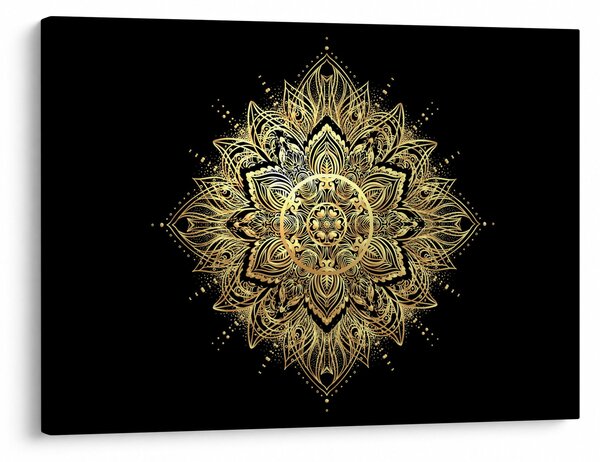 Obraz - Mandala bohatství (70x50 cm)