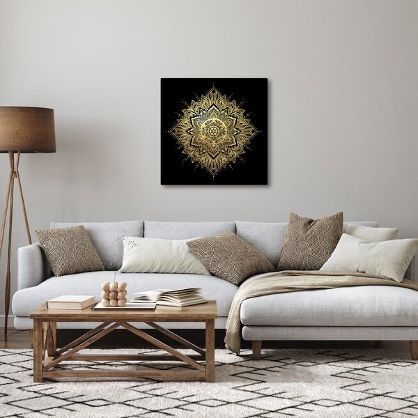 Obraz - Mandala bohatství (30x30 cm)