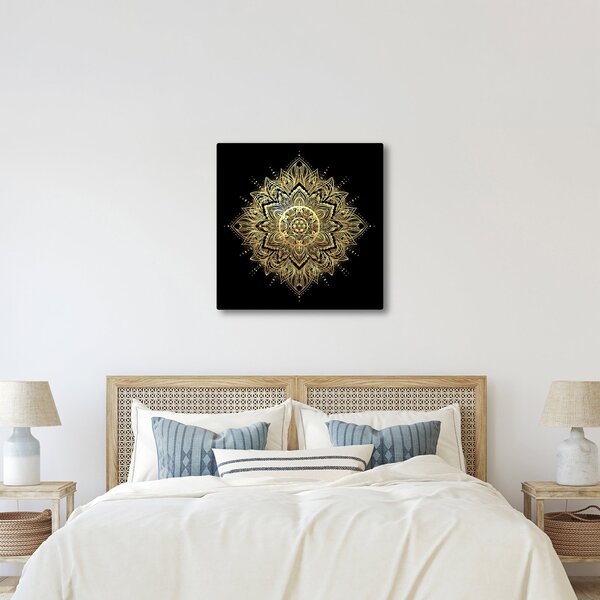 Obraz - Mandala bohatství (30x30 cm)