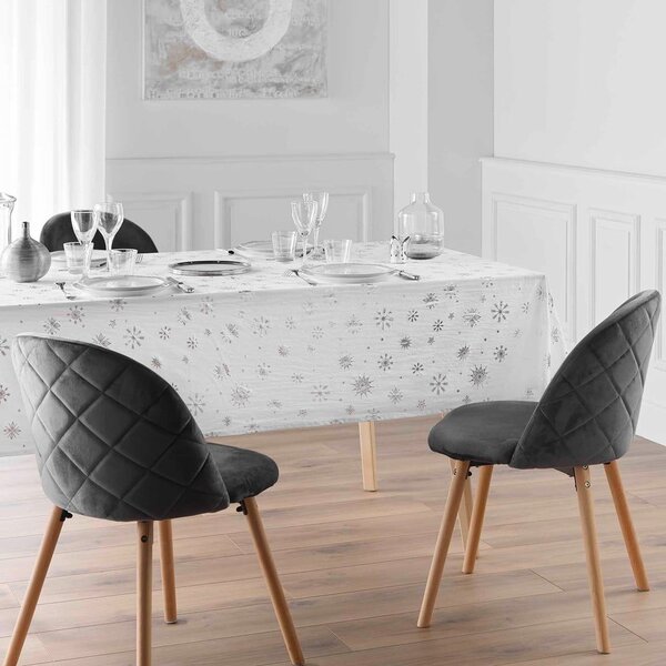 Ubrus s vánočním motivem z mikrovlákna 140x240 cm Astrelia – douceur d'intérieur