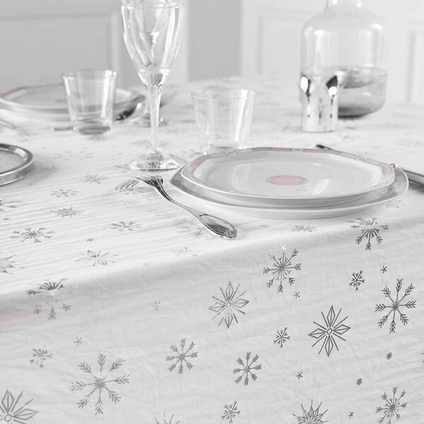 Ubrus s vánočním motivem z mikrovlákna 140x240 cm Astrelia – douceur d'intérieur