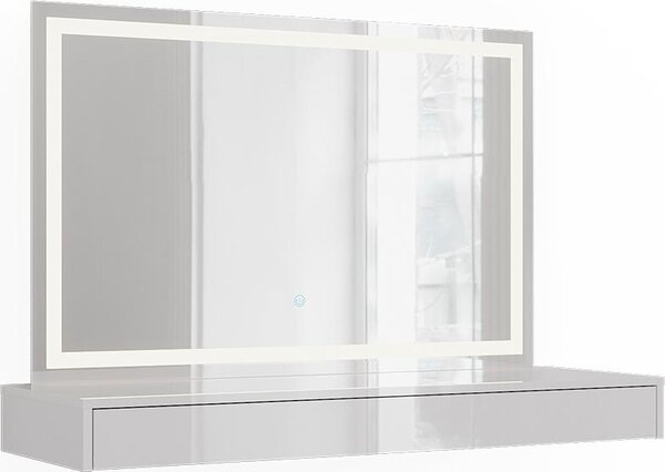 Toaletní stolek Vicco Sherry Bílá 120 cm 2 díly, Model 59579