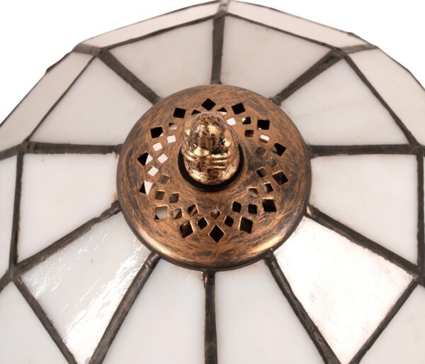 Brilagi - Tiffany vitrážová stolní lampa SIENNA 1xE27/60W/230V