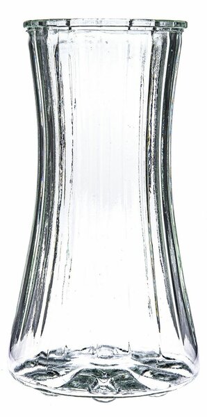 Skleněná váza Olge, čirá, 23,5 x 12,5 cm
