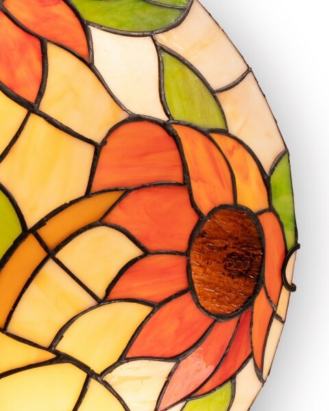 Brilagi - Tiffany vitrážové stropní svítidlo SUNFLOWER 2xE27/60W/230V pr. 40 cm