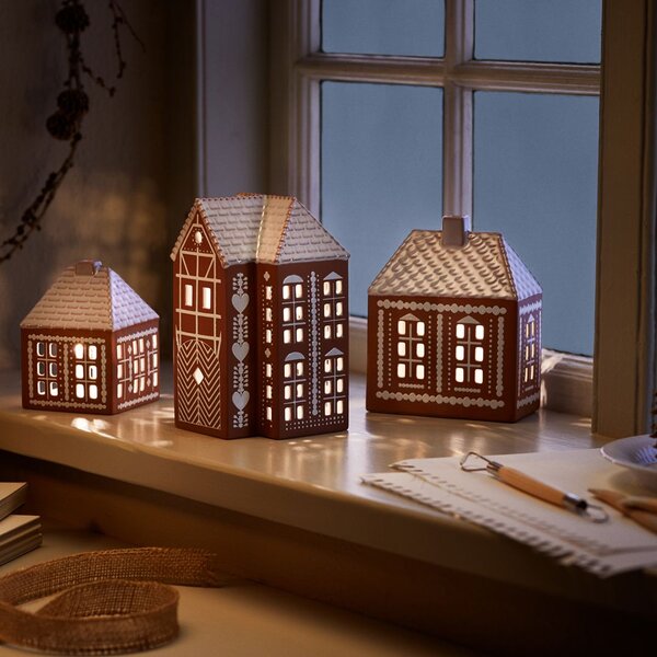 Porcelánový svícen Gingerbread Lighthouse Large