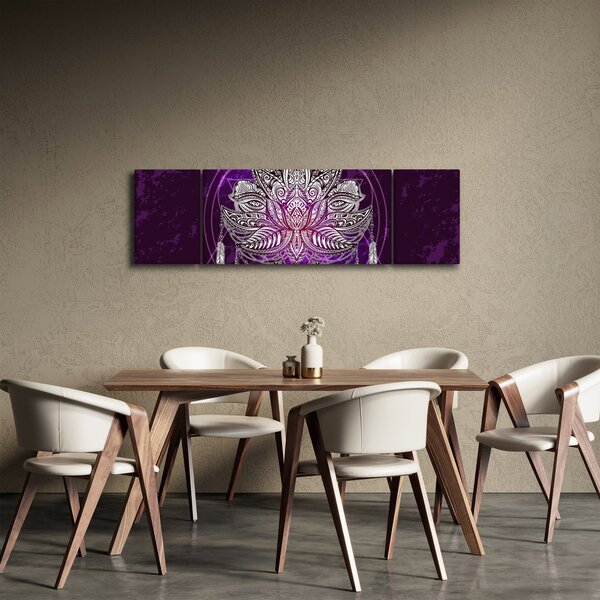 Obraz - Lotos (170x50 cm)