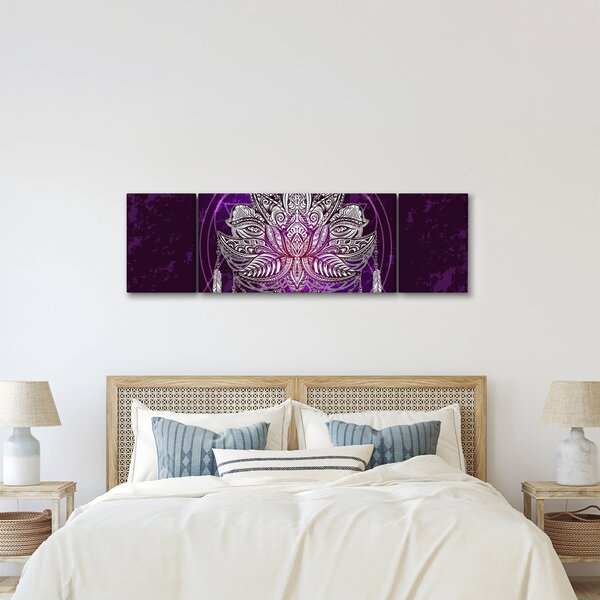 Obraz - Lotos (170x50 cm)