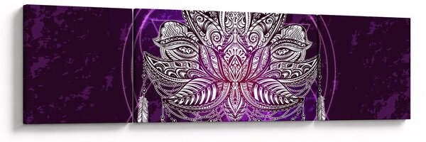 Obraz - Lotos (170x50 cm)