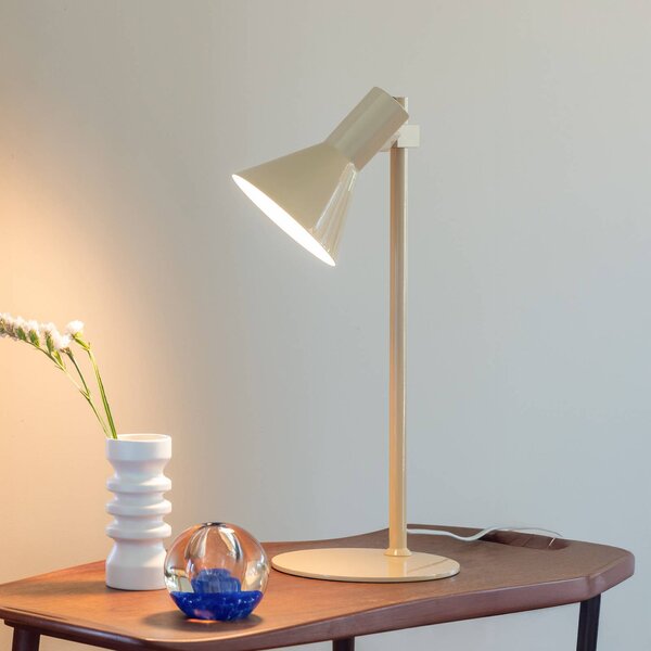 IT´S ABOUT ROMI It's about RoMi stolní lampa Stavanger, béžová, výška 51 cm, Krémová / jantar, Pracovna / kancelář, kov, Skandinávský